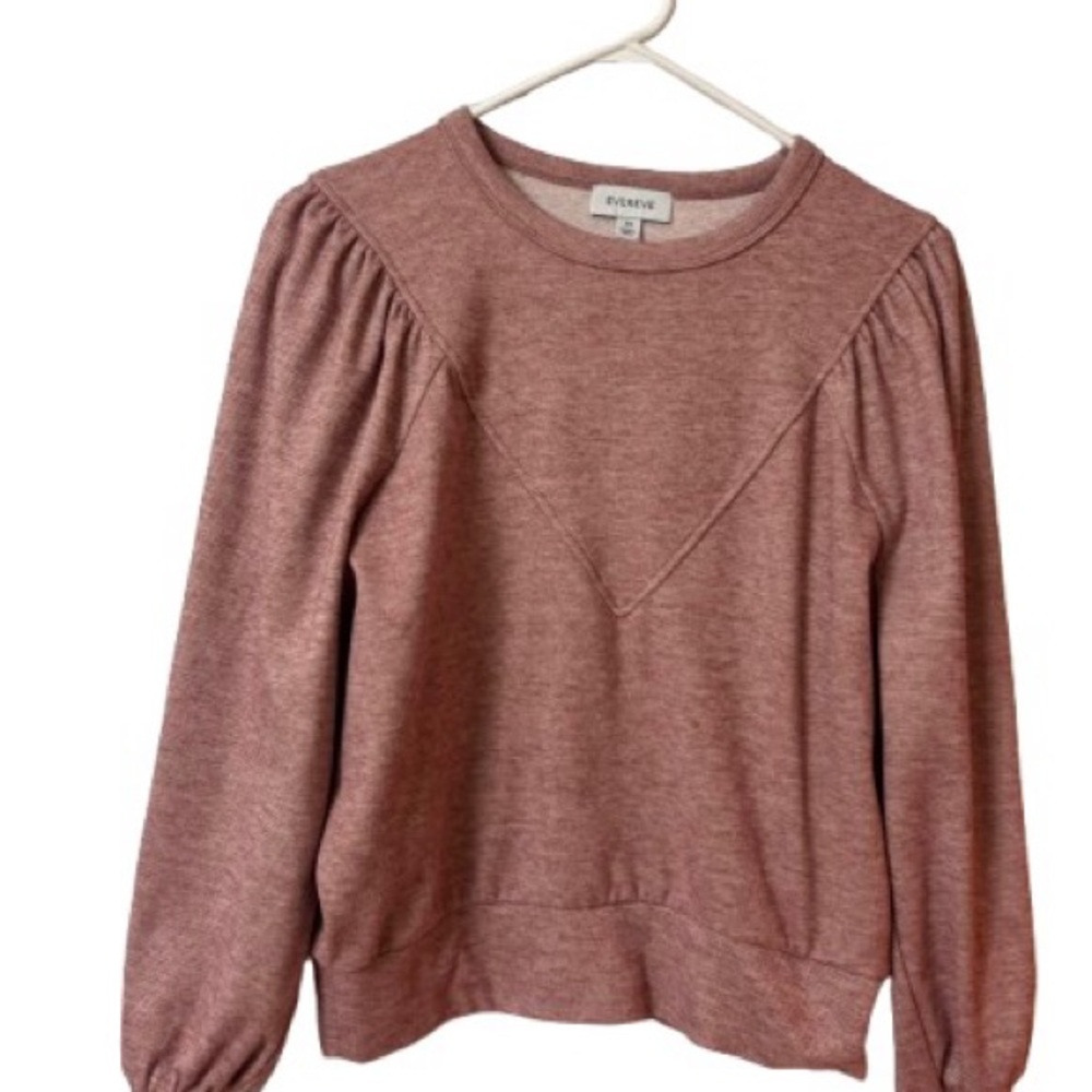 Evereve Textured Red Top